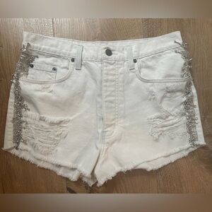 LF carmar white shorts, never worn from LF